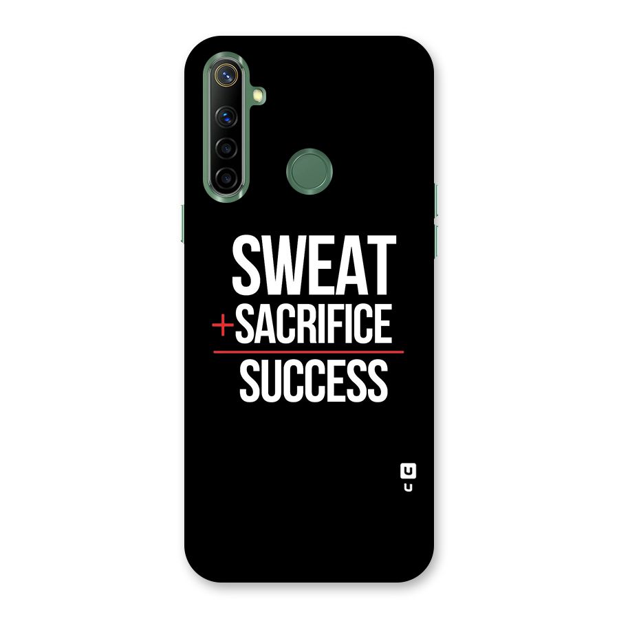 Sweat Sacrifice Success Back Case for Realme Narzo 10