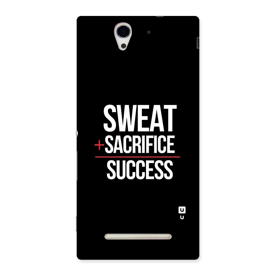 Sweat Sacrifice Success Back Case for Sony Xperia C3