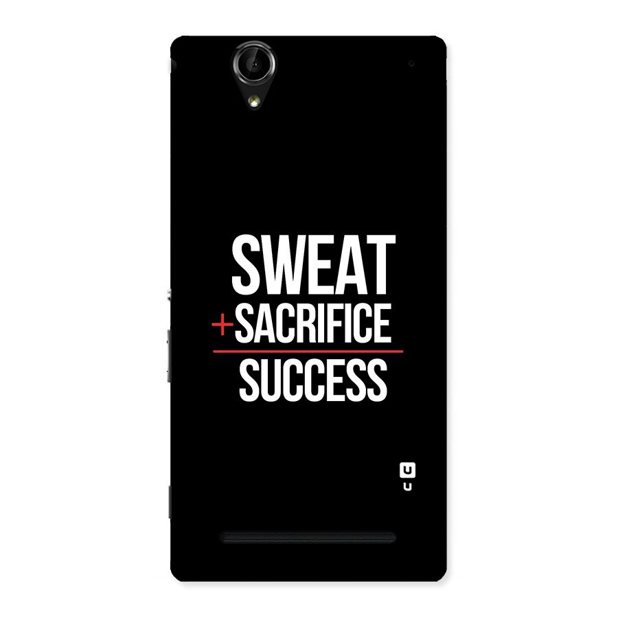 Sweat Sacrifice Success Back Case for Sony Xperia T2