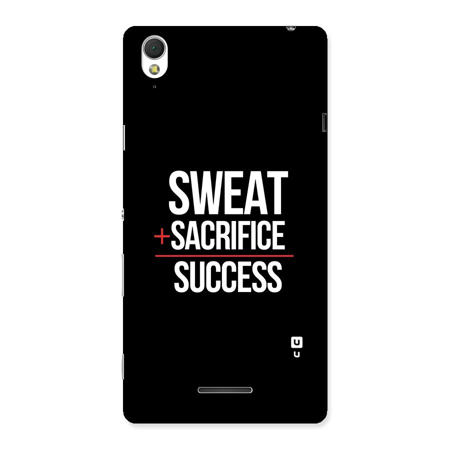 Sweat Sacrifice Success Back Case for Sony Xperia T3