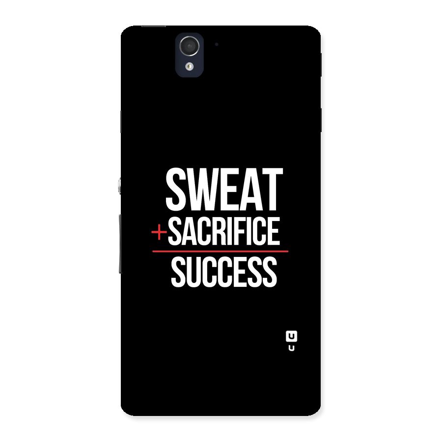 Sweat Sacrifice Success Back Case for Sony Xperia Z