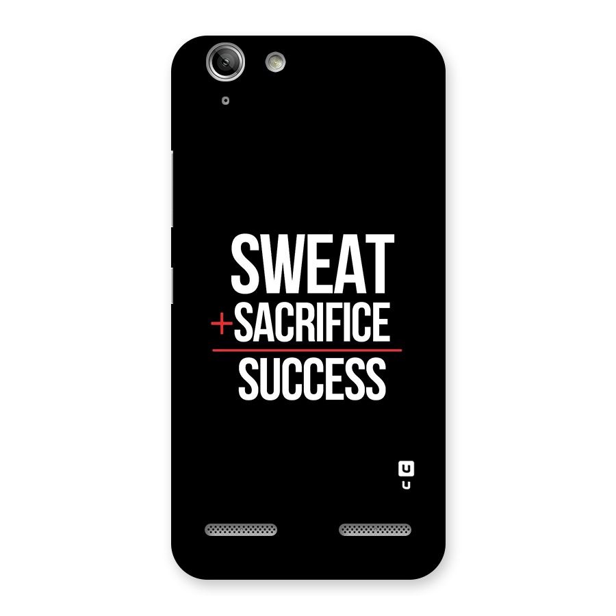 Sweat Sacrifice Success Back Case for Vibe K5 Plus
