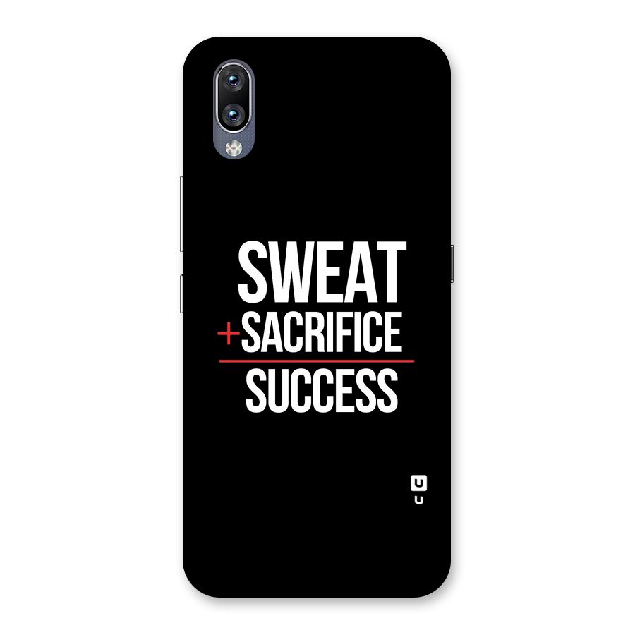 Sweat Sacrifice Success Back Case for Vivo NEX