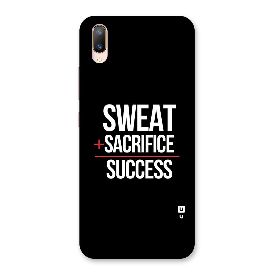 Sweat Sacrifice Success Back Case for Vivo V11 Pro