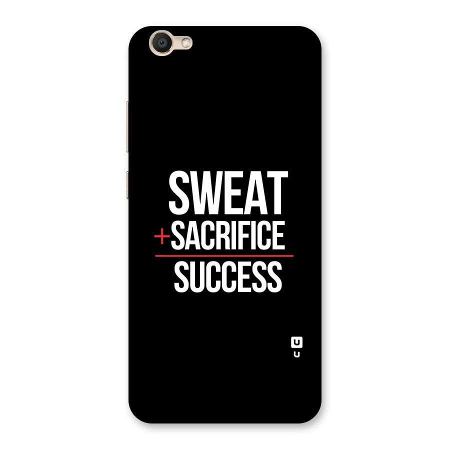 Sweat Sacrifice Success Back Case for Vivo V5