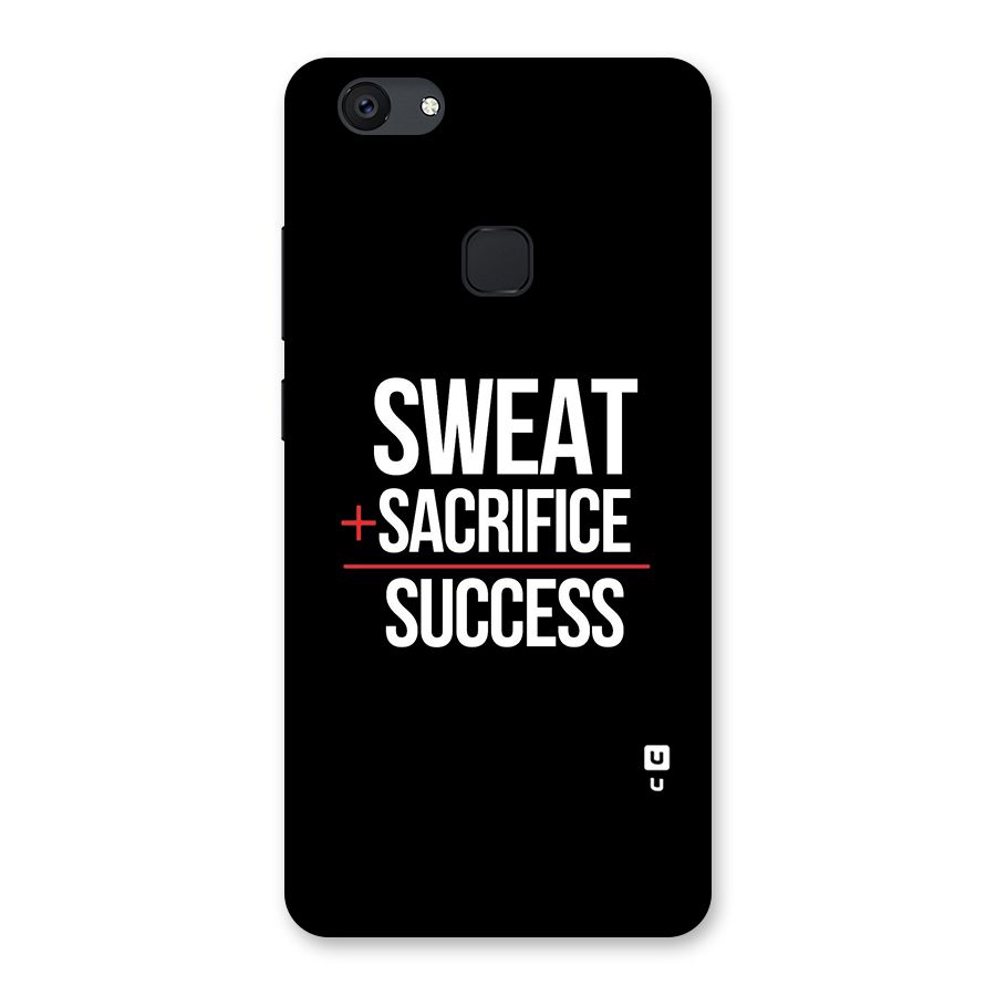 Sweat Sacrifice Success Back Case for Vivo V7 Plus
