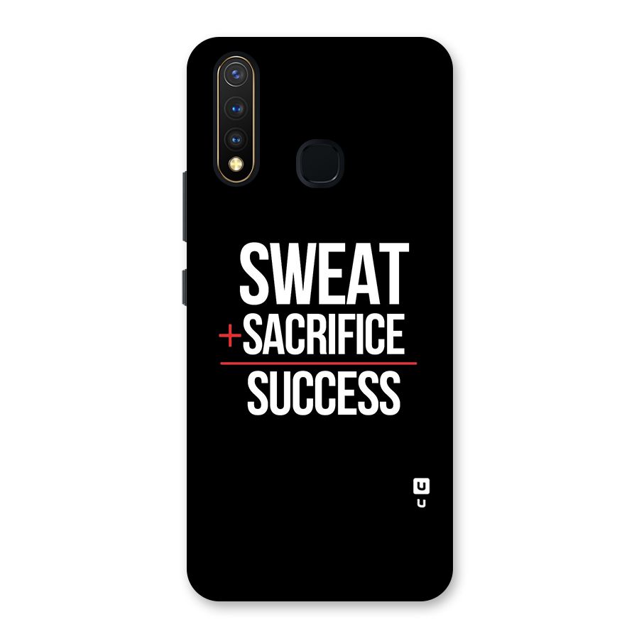 Sweat Sacrifice Success Back Case for Vivo Y19