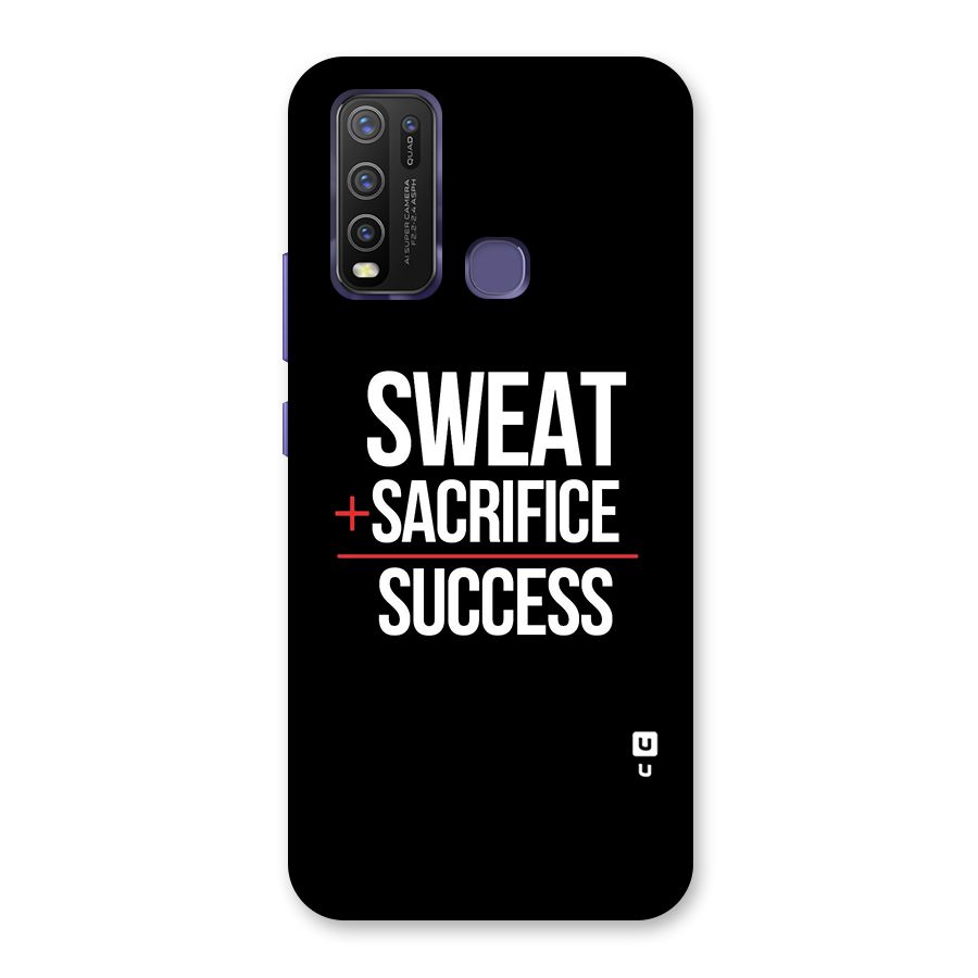 Sweat Sacrifice Success Back Case for Vivo Y50