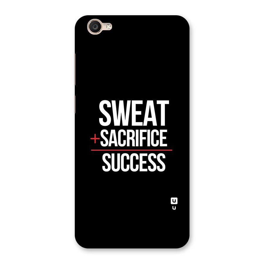 Sweat Sacrifice Success Back Case for Vivo Y55L
