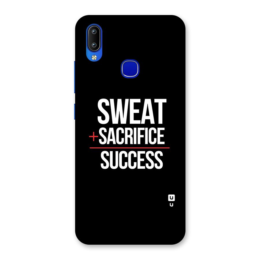 Sweat Sacrifice Success Back Case for Vivo Y91