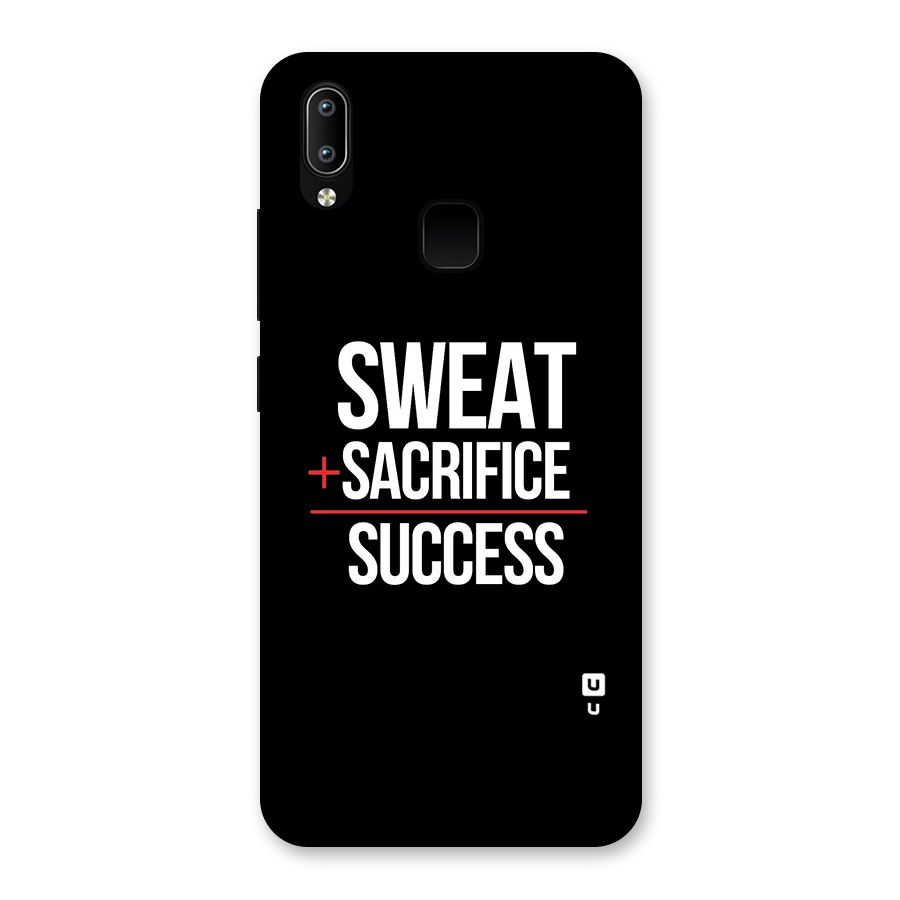 Sweat Sacrifice Success Back Case for Vivo Y93