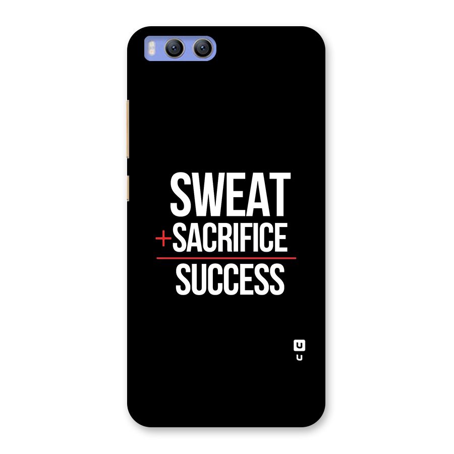 Sweat Sacrifice Success Back Case for Xiaomi Mi 6