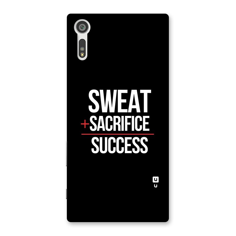 Sweat Sacrifice Success Back Case for Xperia XZ