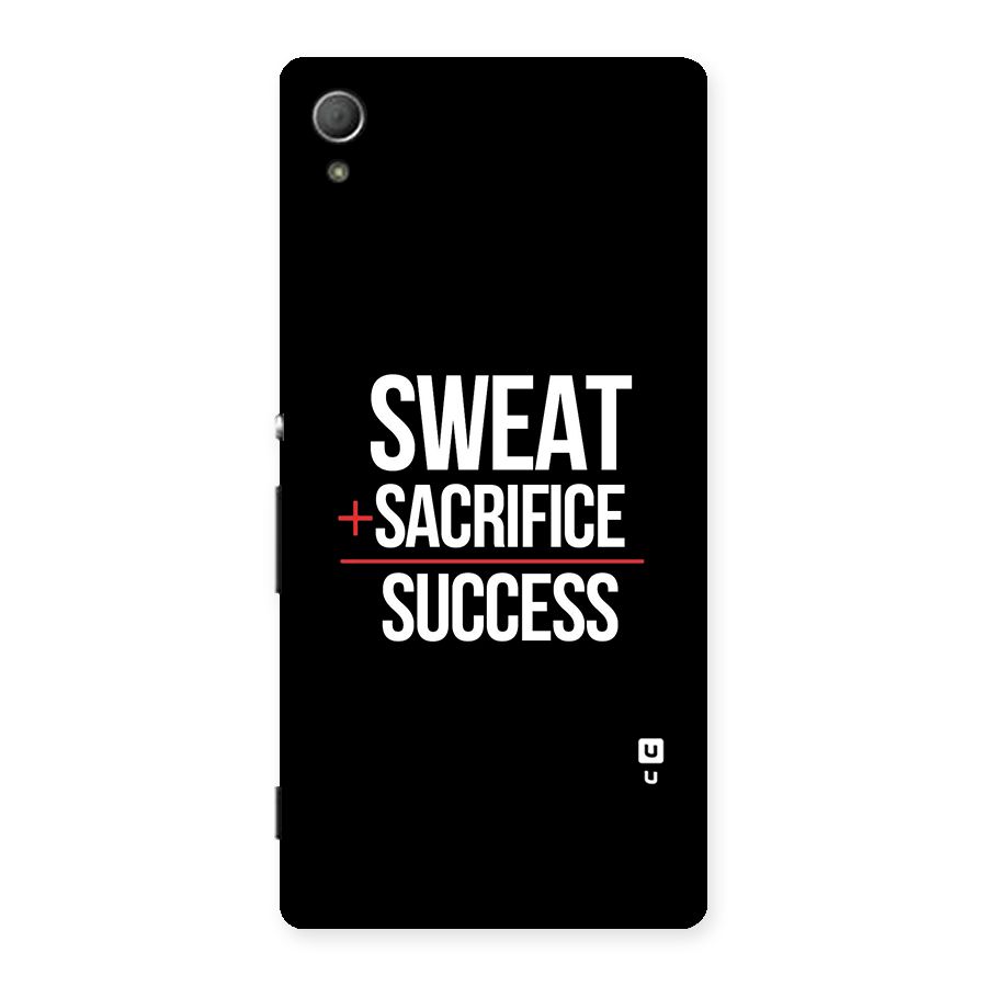 Sweat Sacrifice Success Back Case for Xperia Z3 Plus
