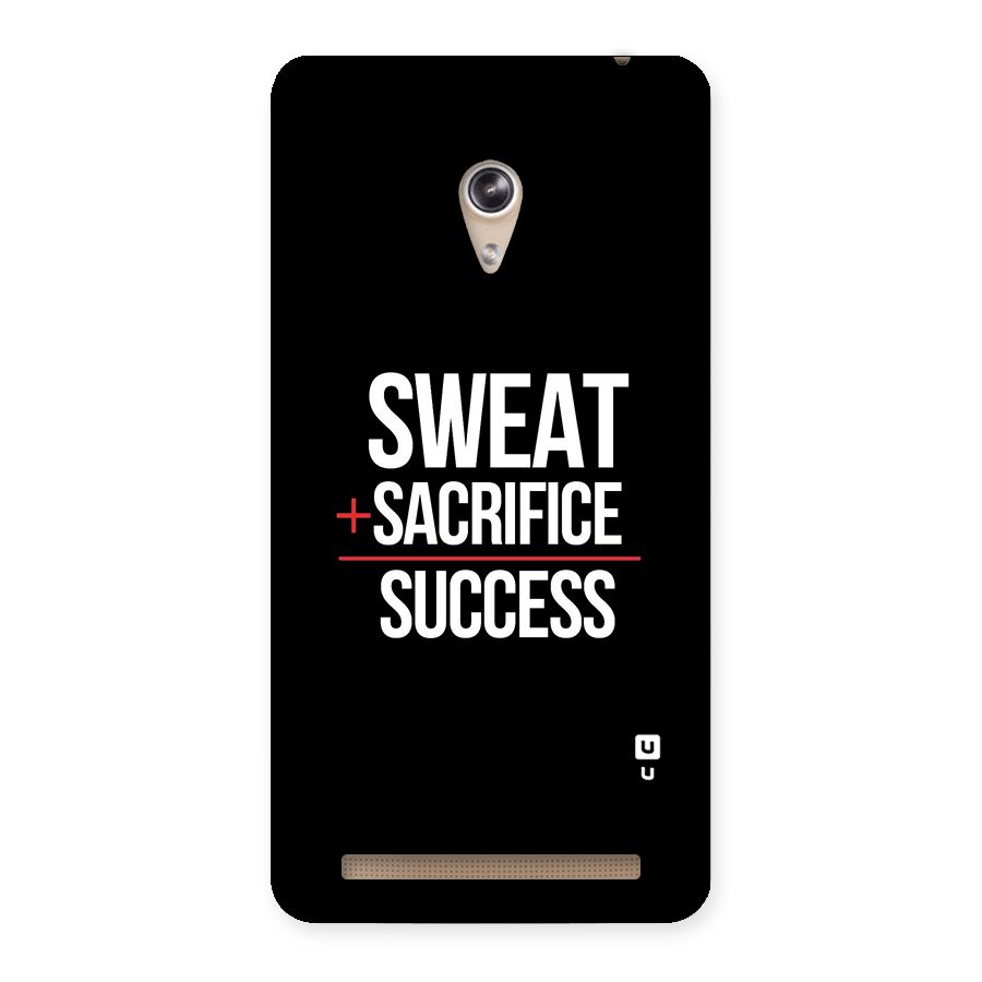 Sweat Sacrifice Success Back Case for Zenfone 6