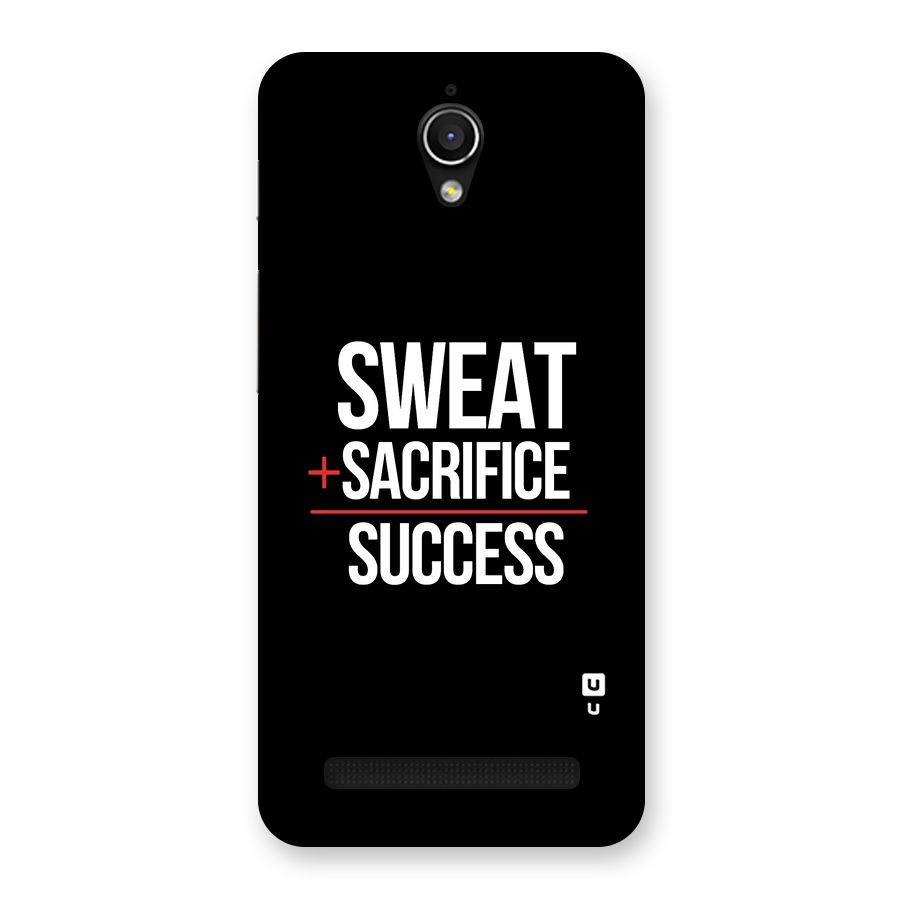 Sweat Sacrifice Success Back Case for Zenfone Go
