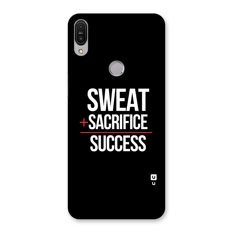 Sweat Sacrifice Success Back Case for Zenfone Max Pro M1