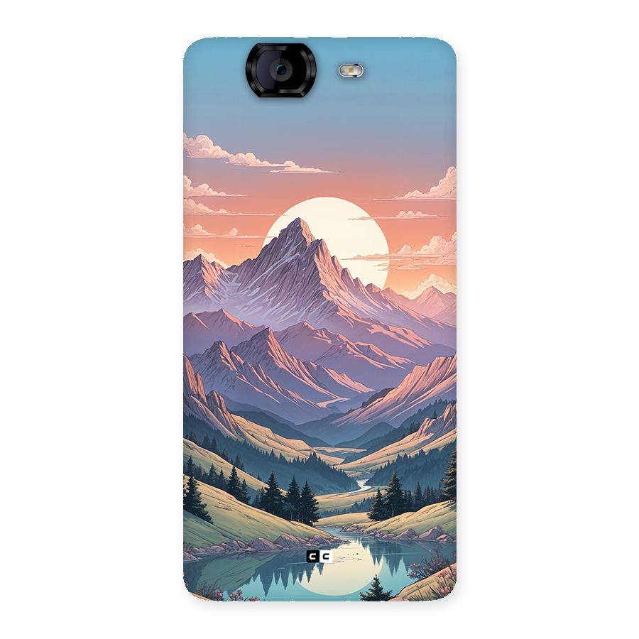 Sweet Evening Back Case for Canvas Knight A350