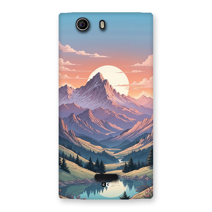 Sweet Evening Back Case for Canvas Nitro 2 E311