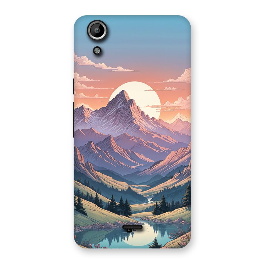 Sweet Evening Back Case for Canvas Selfie Lens Q345