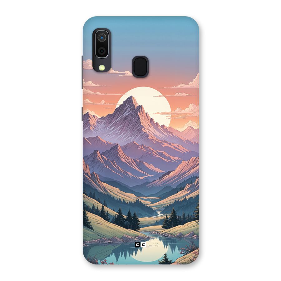 Sweet Evening Back Case for Galaxy A20
