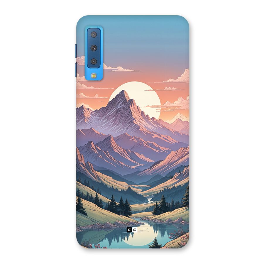 Sweet Evening Back Case for Galaxy A7 (2018)