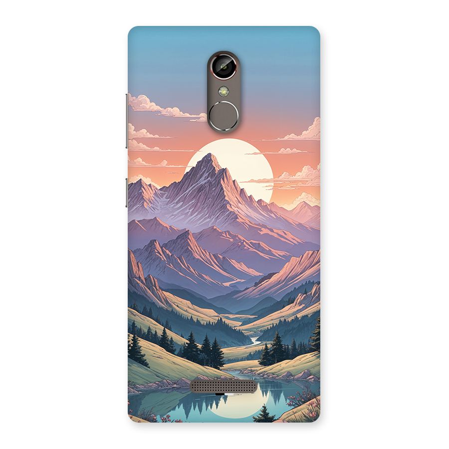 Sweet Evening Back Case for Gionee S6s