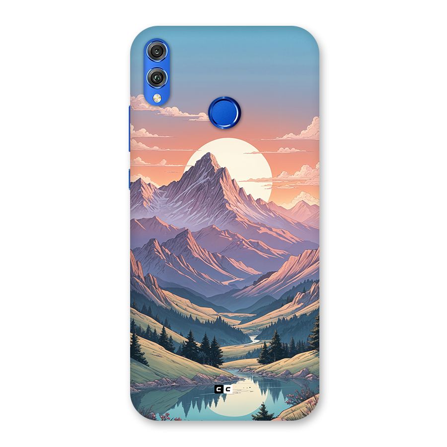 Sweet Evening Back Case for Honor 8X