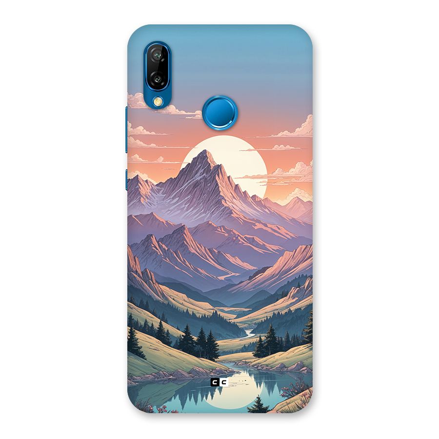 Sweet Evening Back Case for Huawei P20 Lite