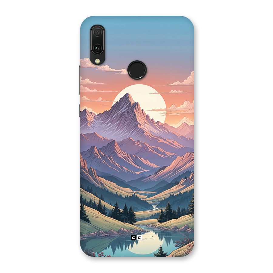 Sweet Evening Back Case for Huawei Y9 (2019)