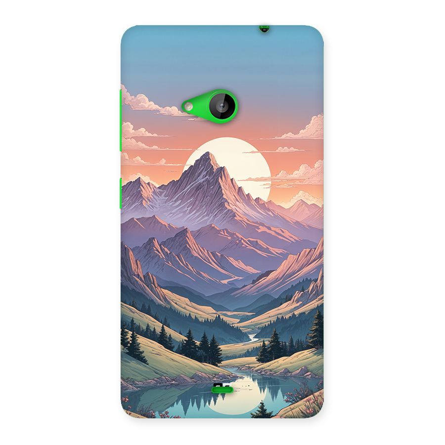 Sweet Evening Back Case for Lumia 535