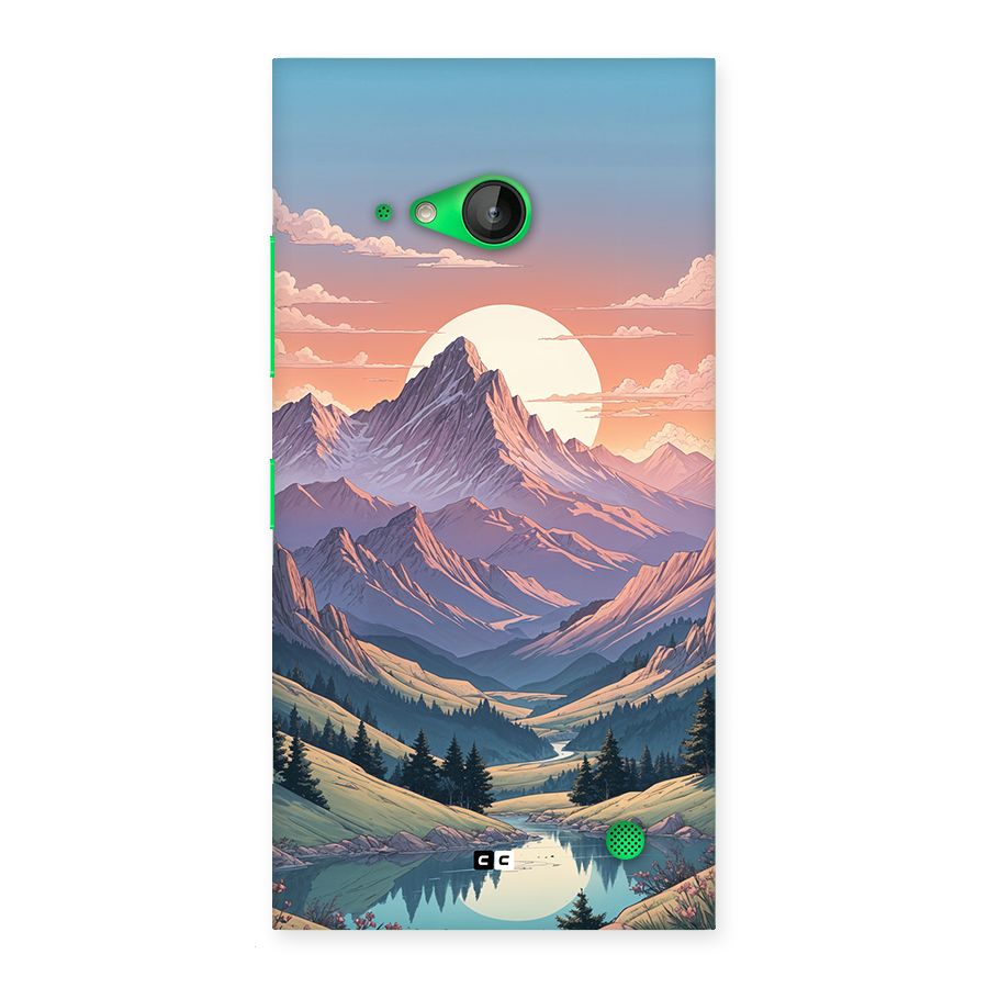 Sweet Evening Back Case for Lumia 730