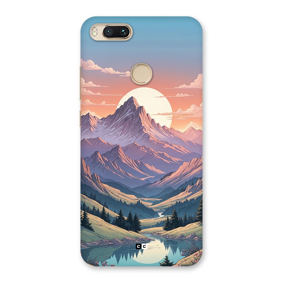 Sweet Evening Back Case for Mi A1