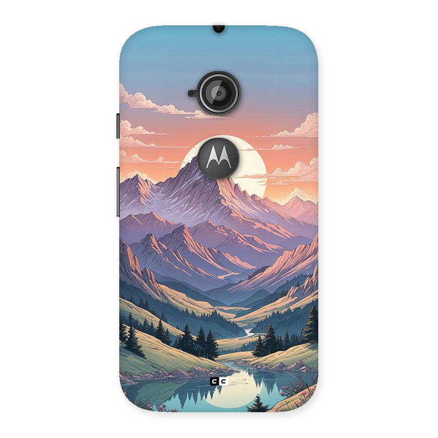 Sweet Evening Back Case for Moto E 2nd Gen