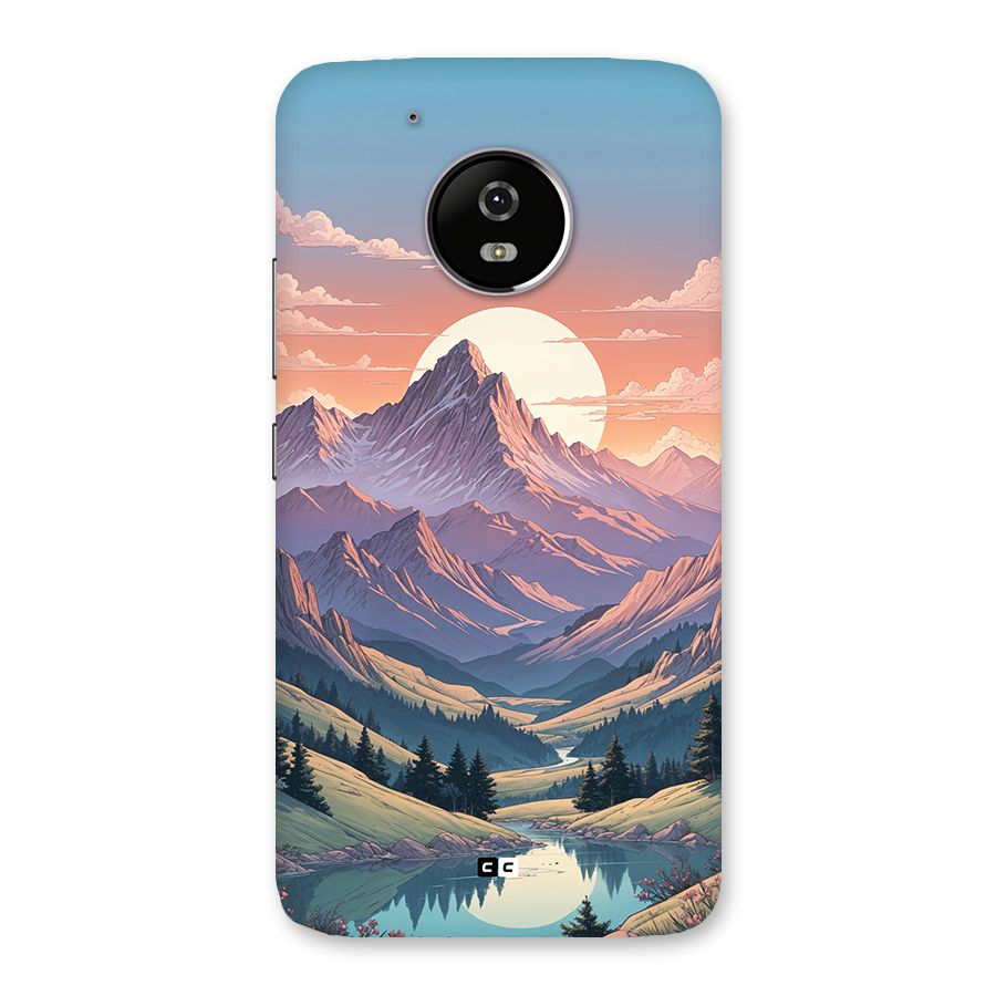 Sweet Evening Back Case for Moto G5