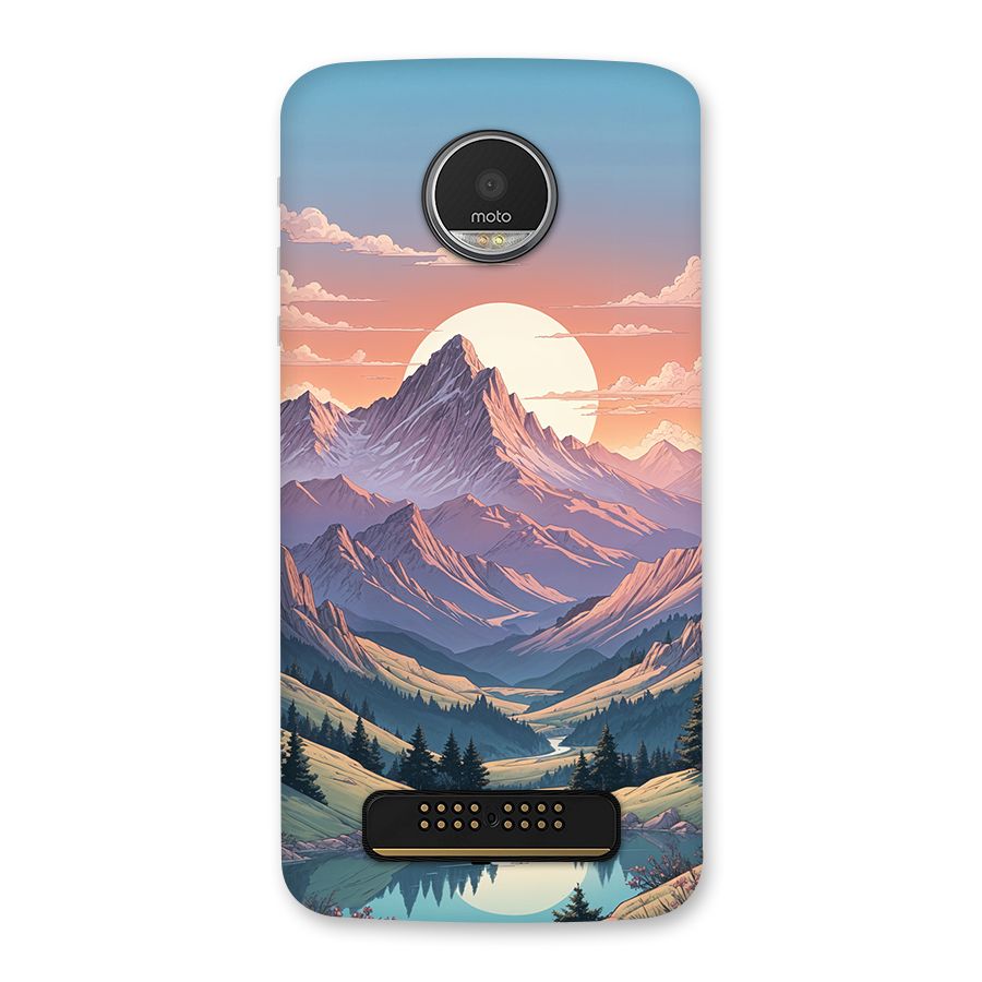Sweet Evening Back Case for Moto Z Play