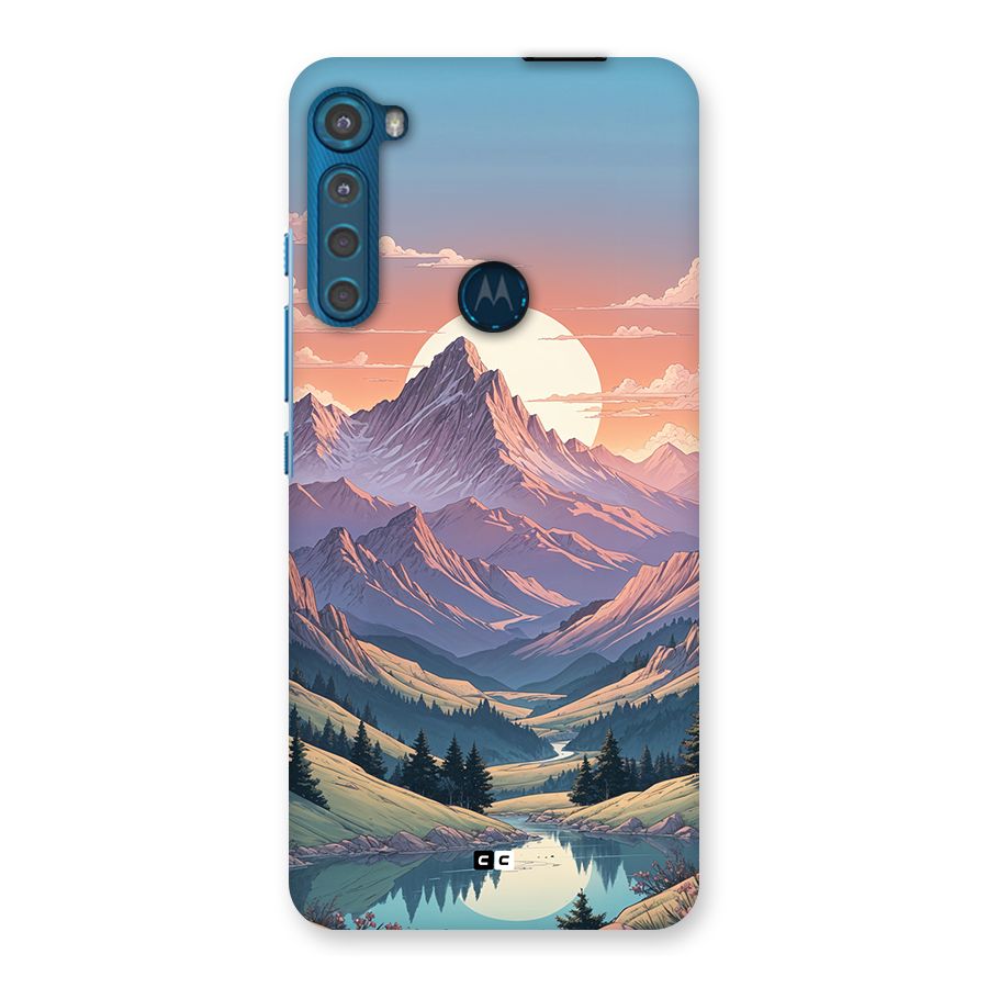 Sweet Evening Back Case for Motorola One Fusion Plus