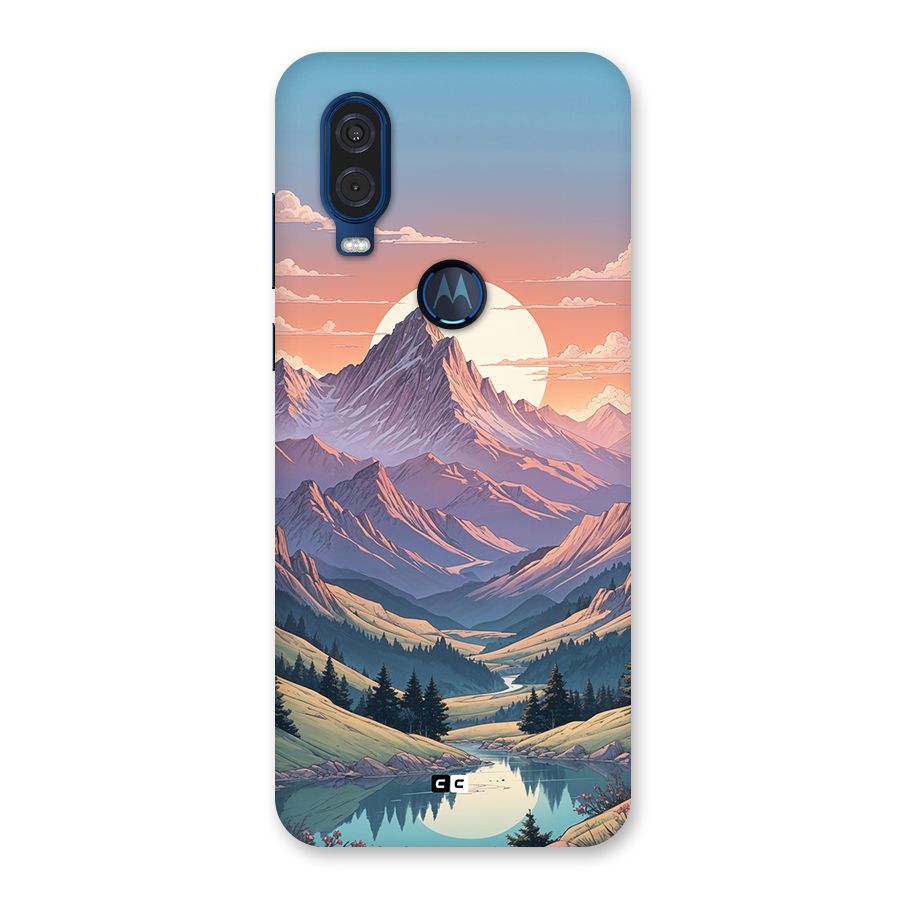 Sweet Evening Back Case for Motorola One Vision