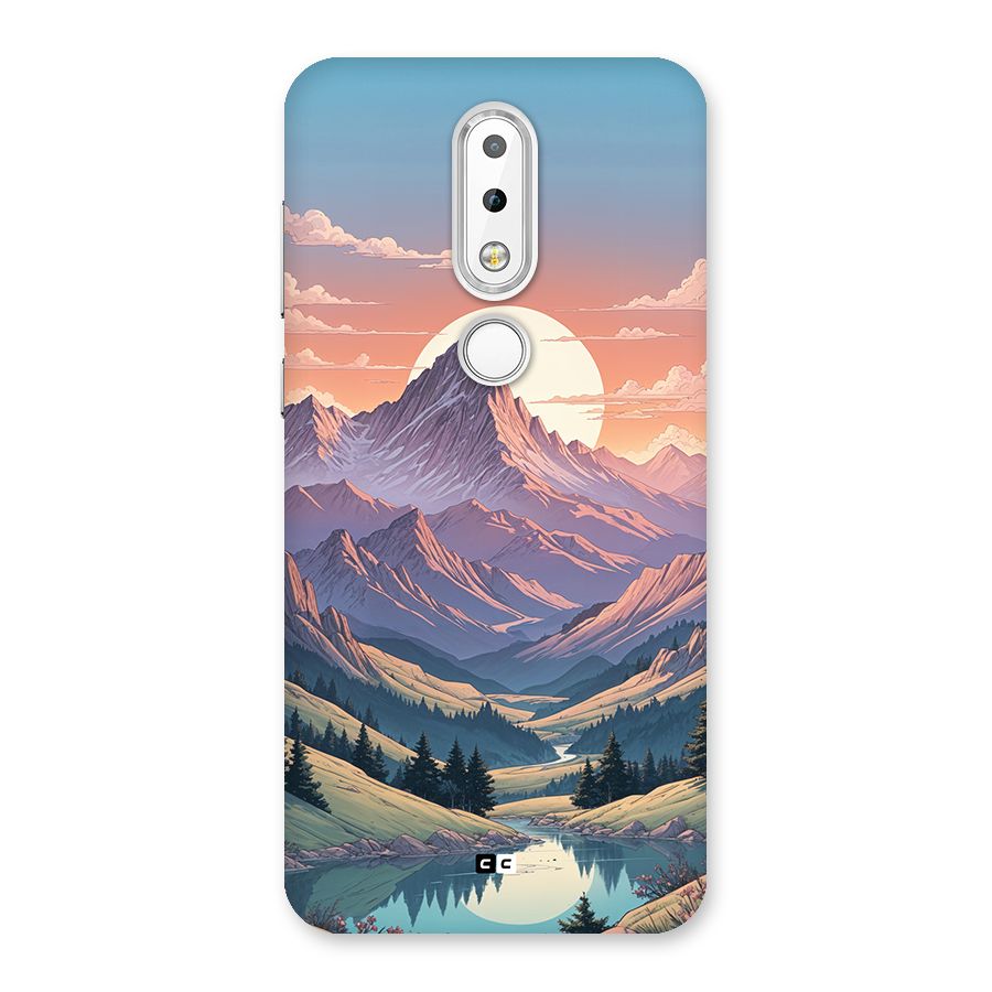 Sweet Evening Back Case for Nokia 6.1 Plus