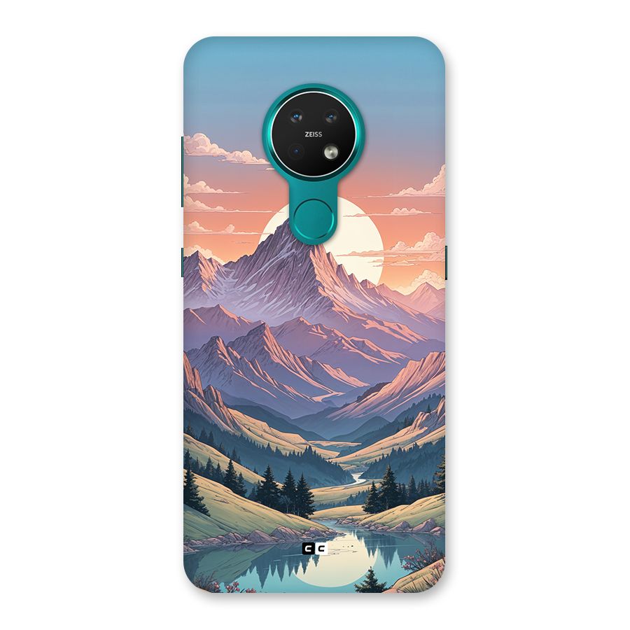 Sweet Evening Back Case for Nokia 7.2