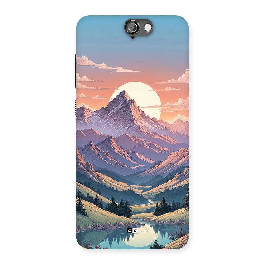 Sweet Evening Back Case for One A9