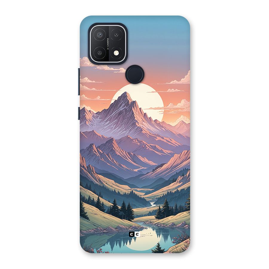 Sweet Evening Back Case for Oppo A15