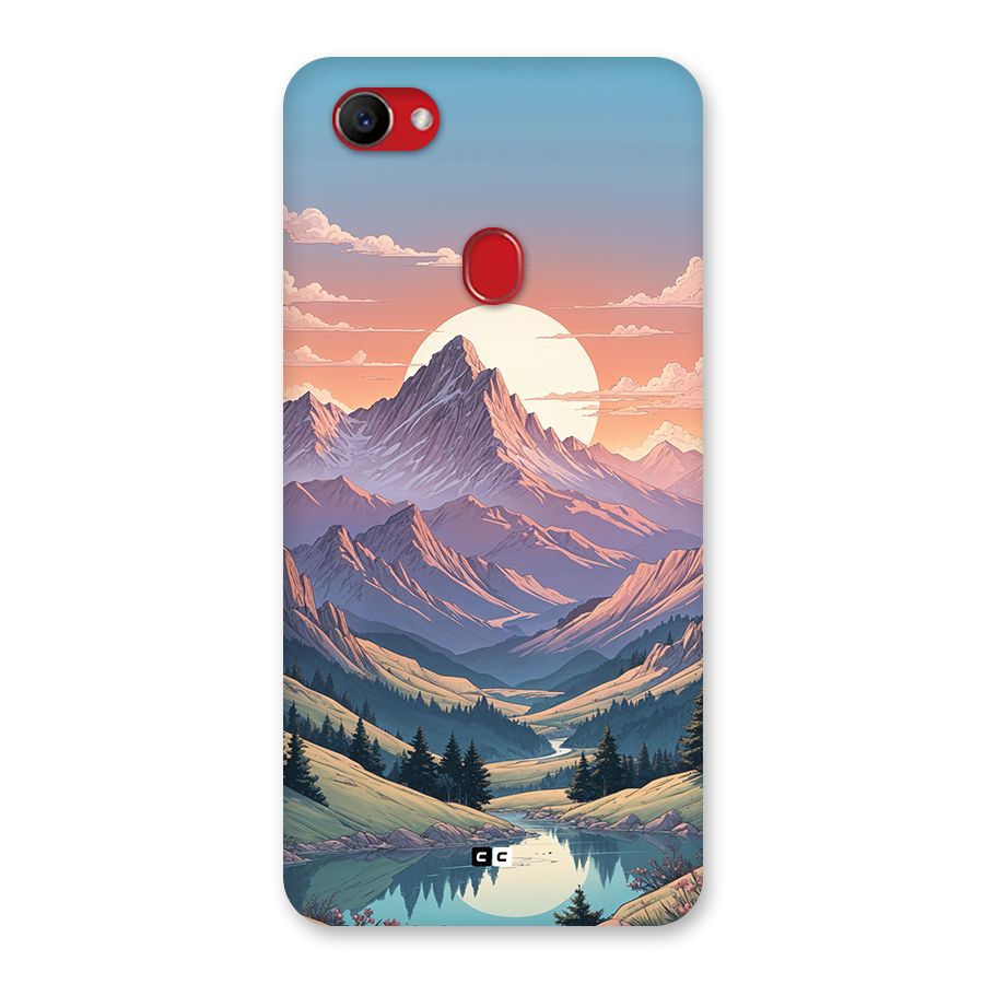 Sweet Evening Back Case for Oppo F7