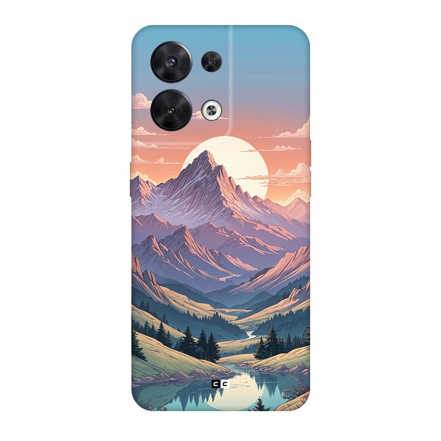Sweet Evening Back Case for Oppo Reno8 5G