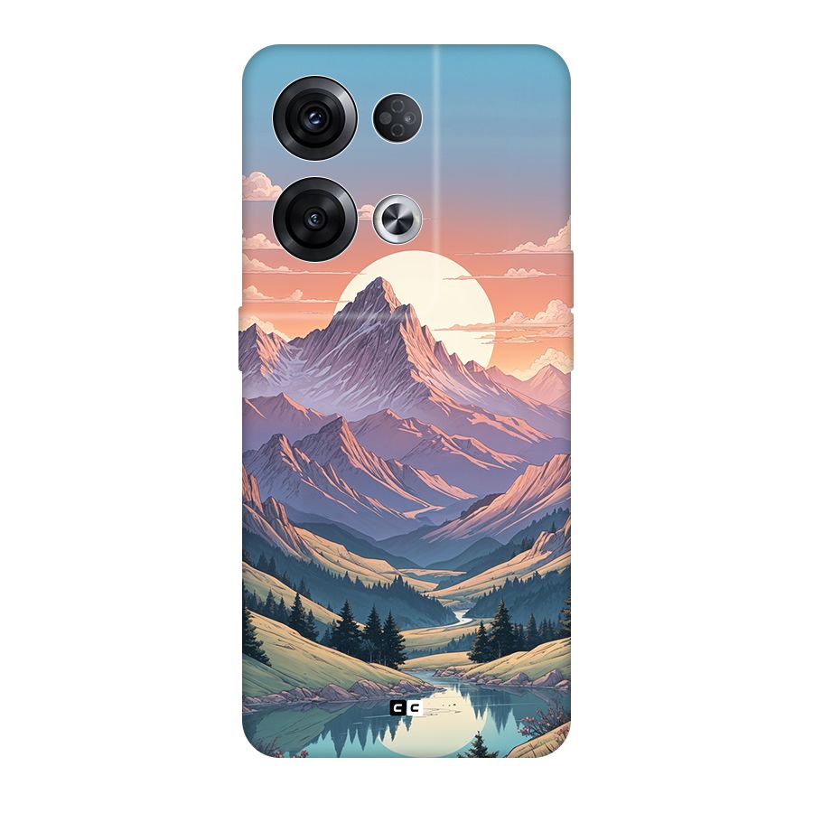 Sweet Evening Back Case for Oppo Reno8 Pro 5G
