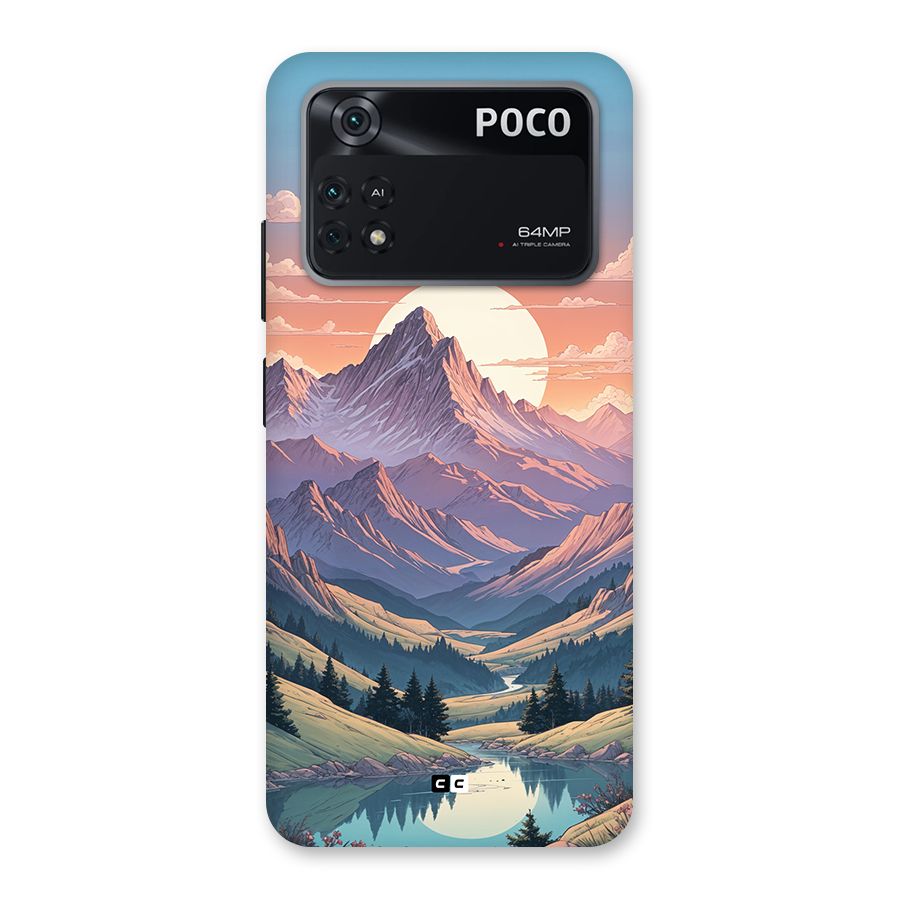 Sweet Evening Back Case for Poco M4 Pro 4G