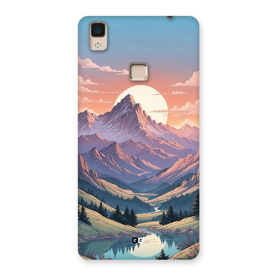 Sweet Evening Back Case for V3 Max