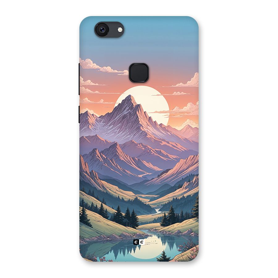Sweet Evening Back Case for Vivo V7 Plus