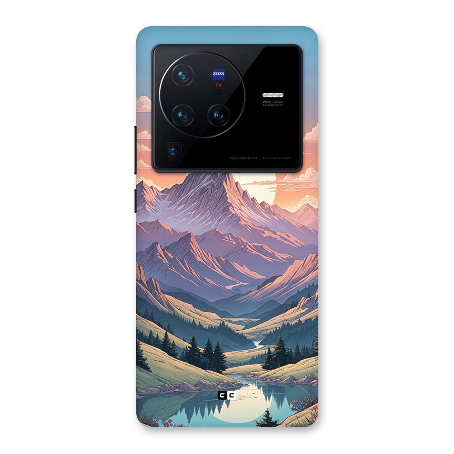 Sweet Evening Back Case for Vivo X80 Pro