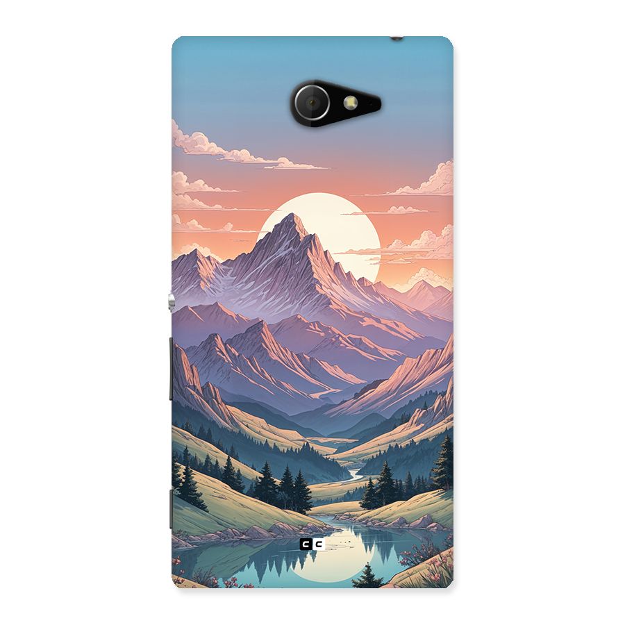 Sweet Evening Back Case for Xperia M2